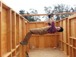 We've got three walls!